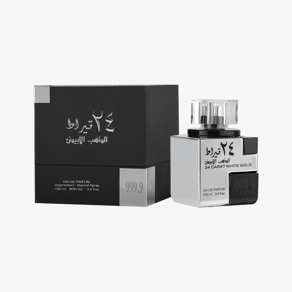 24 Carat White Gold 100ml edp Lattaffa - Scentbar