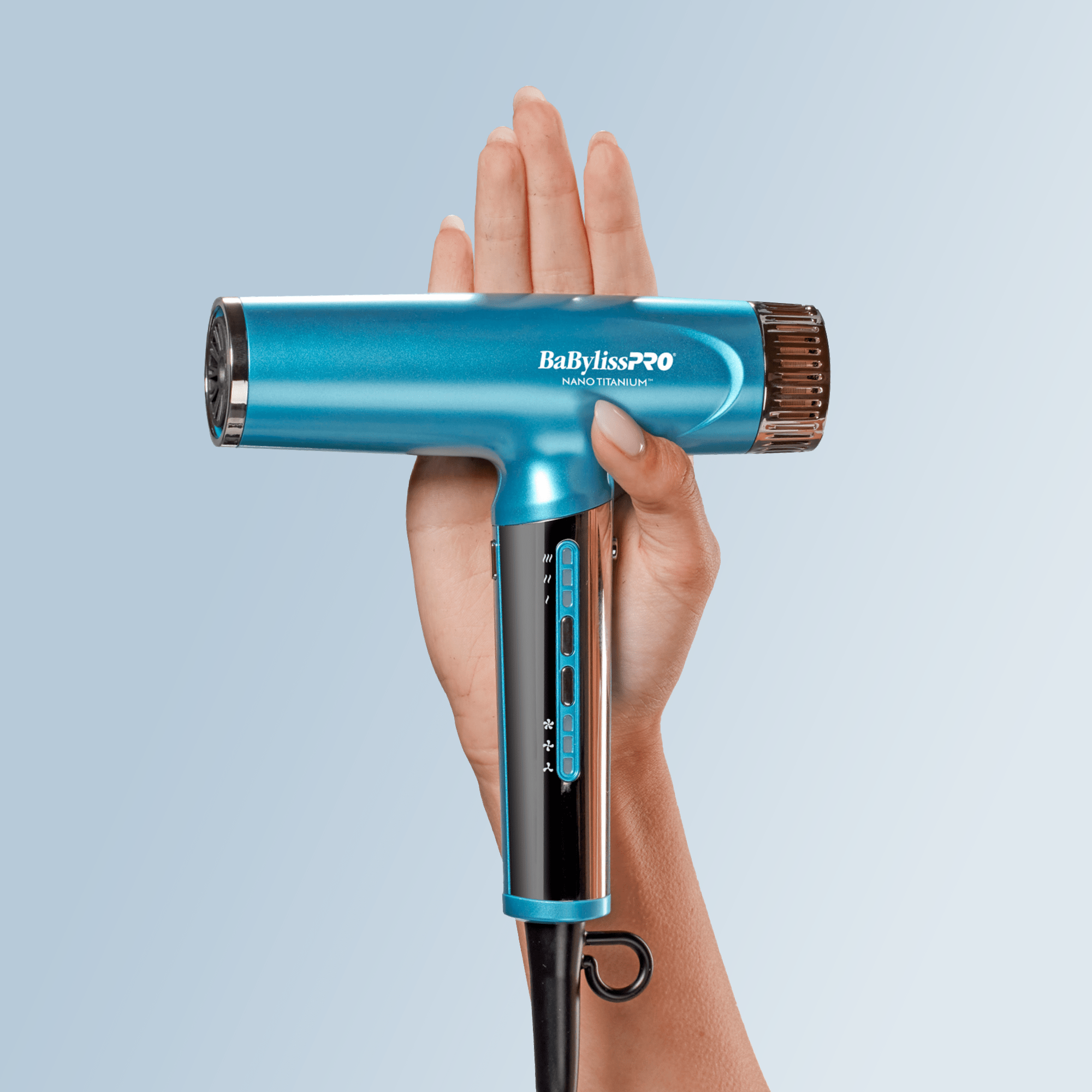 BaBylissPRO® Nano Titanium™ High-Speed Nano Light Hairdryer (Blue) - Scentbar