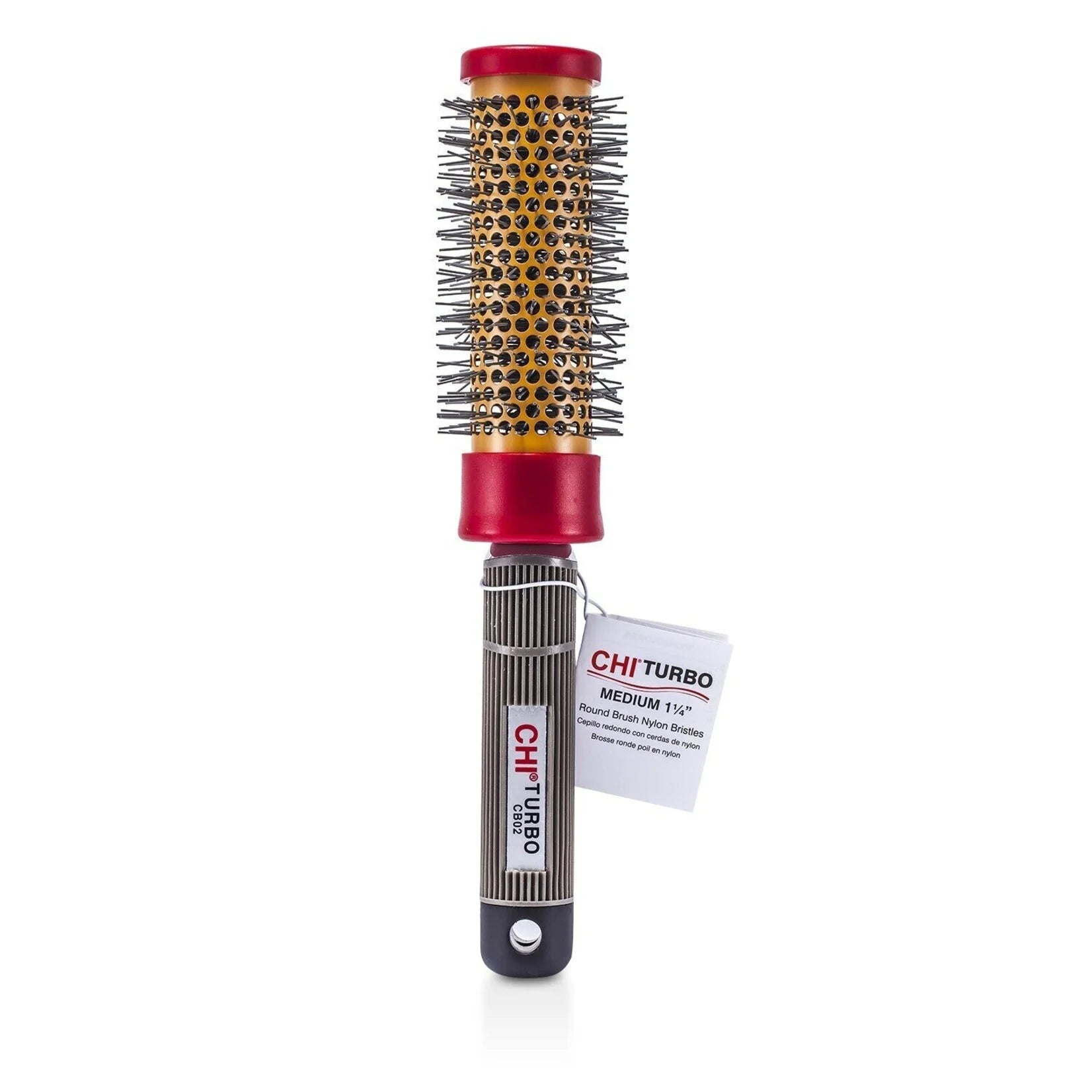 CHI - Brosse ronde en nylon et céramique moyenne CB02
