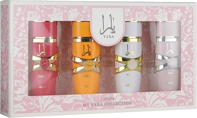 Lattafa My Yara Collection 4 Pc Set - Scentbar
