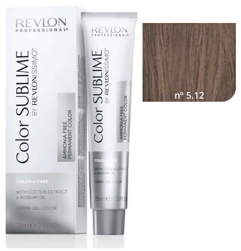Color sublime 5.12 light ash iridescent brown