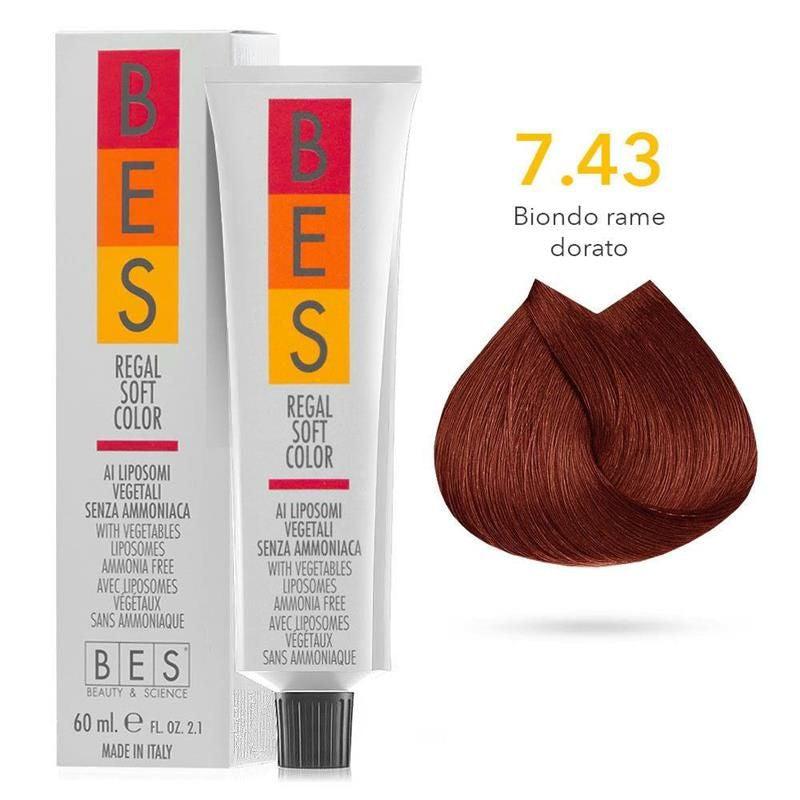 BES Regal Soft: 7.43 Copper Golden Blond