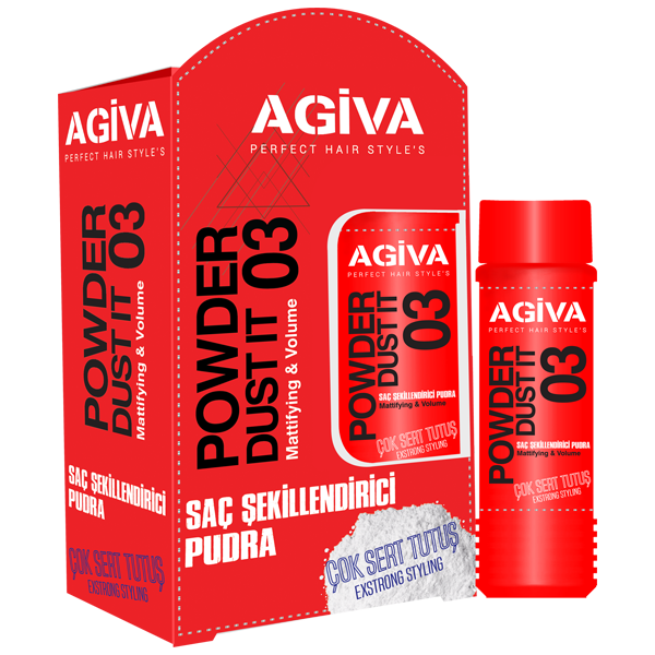 Red Styling Powder – Extra Strong Hold