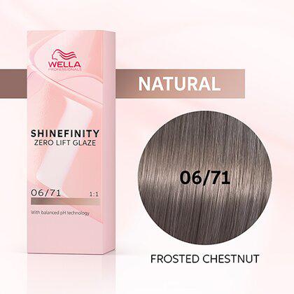 Shinefinity Zero Lift Glaze 06/71 Dark Blonde Brown Ash (Frosted Chestnut)