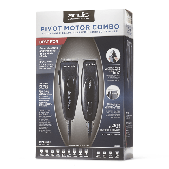 Andis Professional Pivot Motor Clipper and Trimmer SBS-395966 - Scentbar