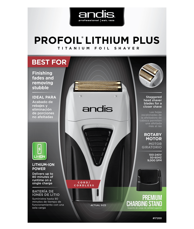 Andis Profoil Lithium Plus Shaver - Scentbar