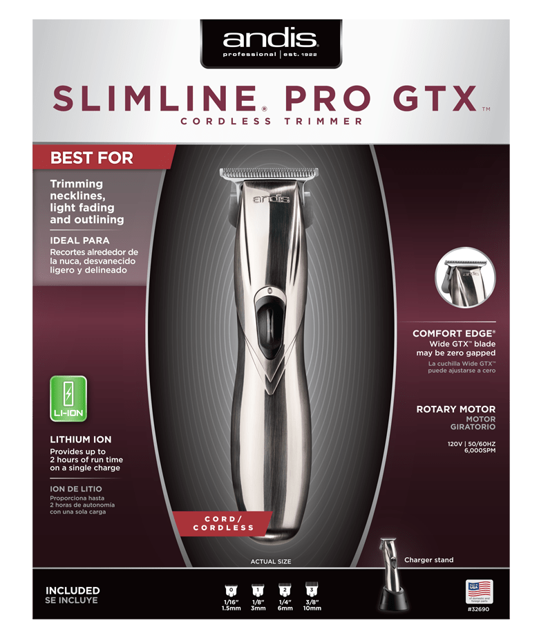 Andis Slimline Pro GTX Cordless Trimmer - Scentbar