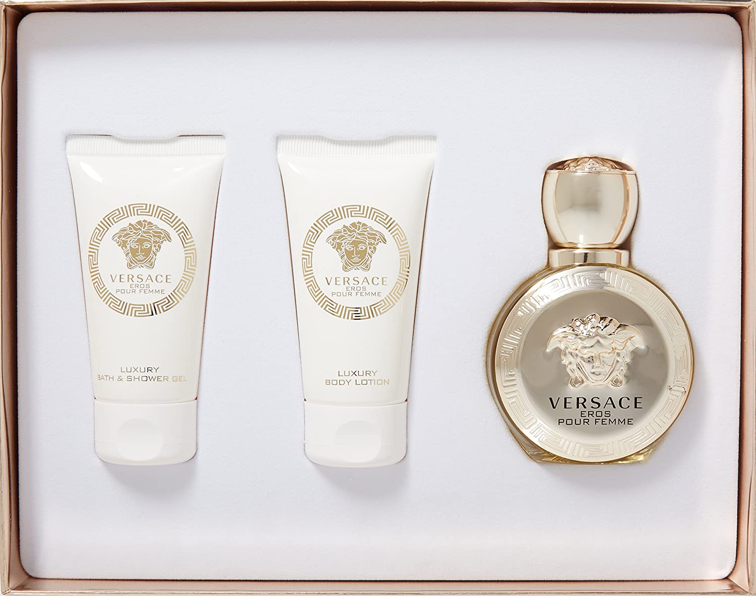 Eros Pour Femme for Women 3 Piece Gift Set - Scentbar