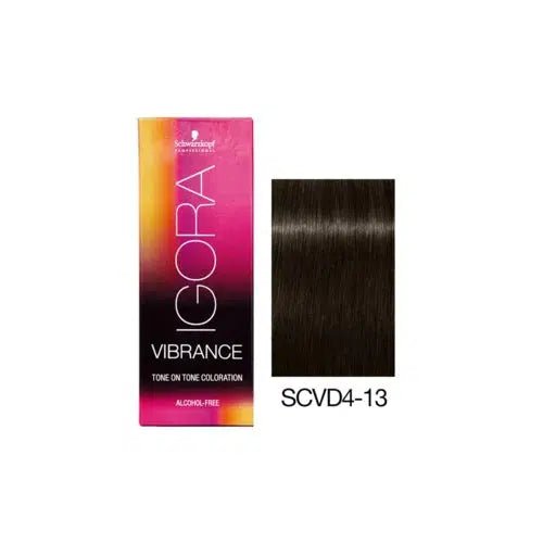 Igora Vibrance - 4-13 Medium Brown Cendré Ash - Scentbar