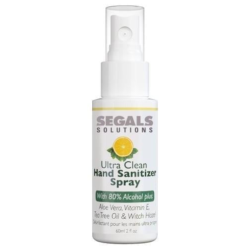 Segals Solutions Ultra Clean Hand Sanitizer Spray - Scentbar