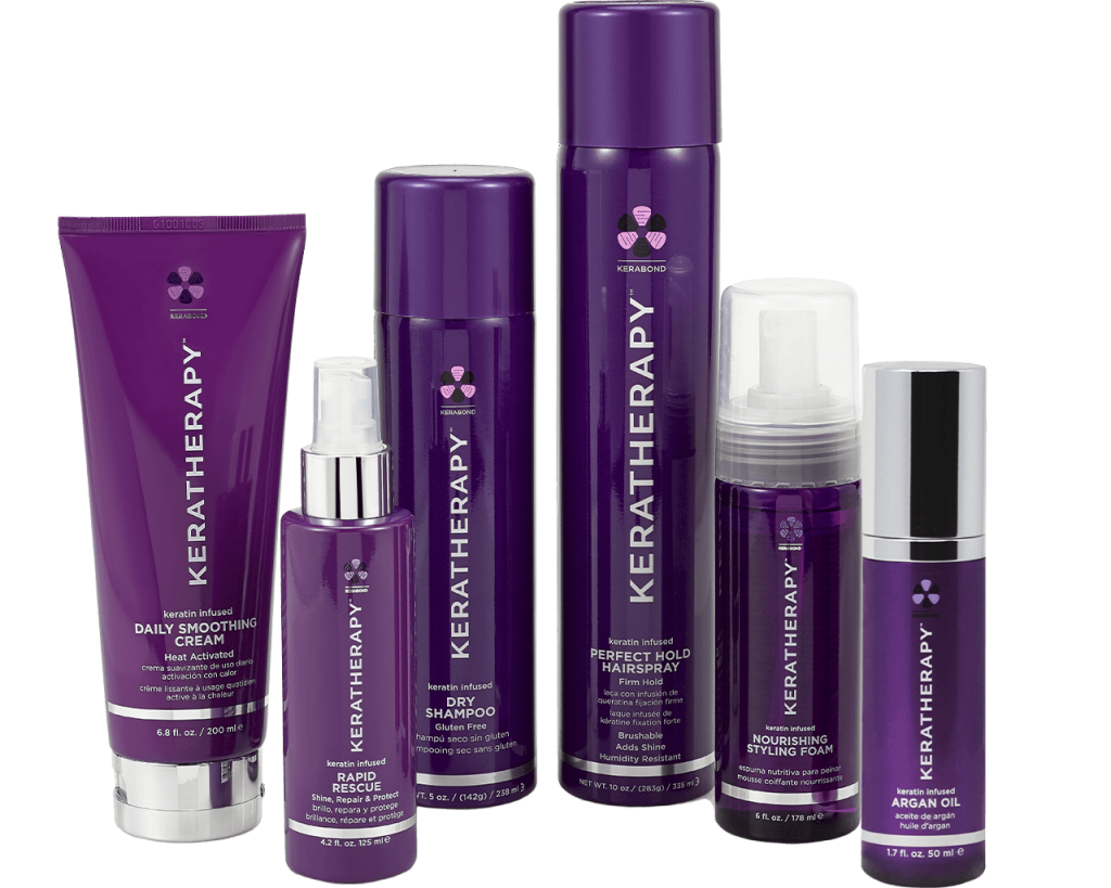 keratin-infused Style & Finish 6 Products
