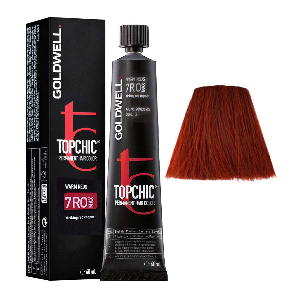 Topchic 7RO Max Striking Red Copper Permanent Hair Color - Scentbar