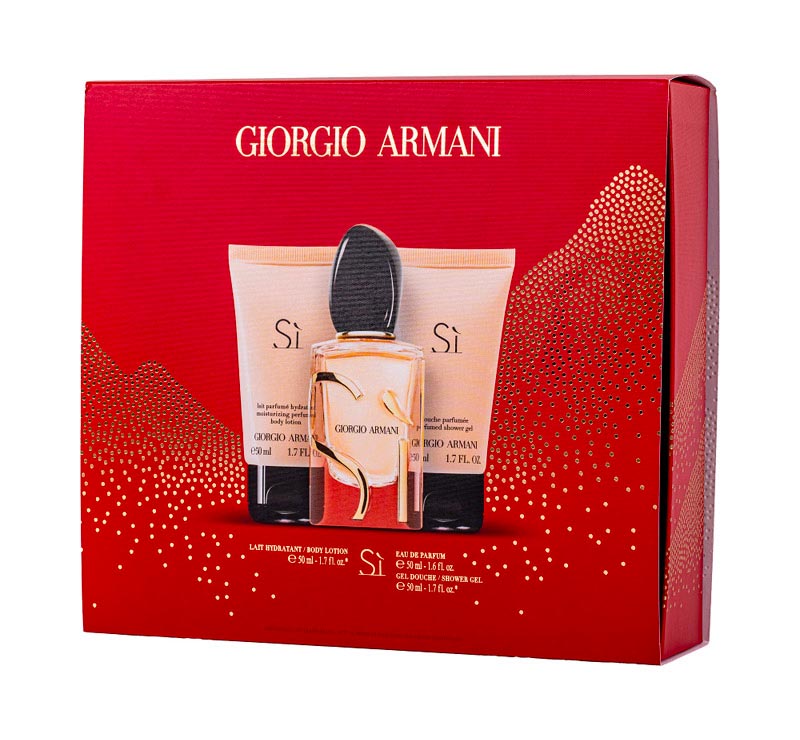 Giorgio Armani Sì Set EdP 50ml + BL 50ml +SG 50ml | Excaliburshop