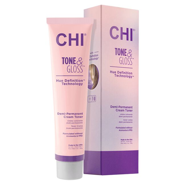 ANTIQUE STEEL Tone &amp; Gloss Ammonia-Free Demi-Permanent Cream Toner