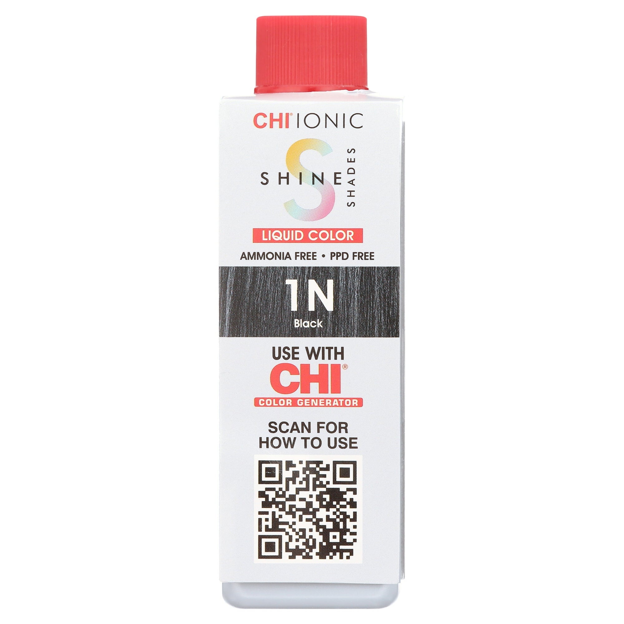 CHI Ionic Shine Shades Liquid Hair Color - 1N Black