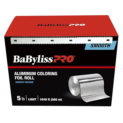 BABYLISSPRO ROULEAU PAPIER ALUM LISSE LEGER 5LB