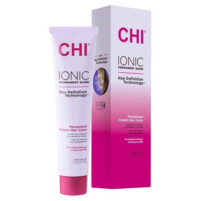 5A Medium Ash Brown Ionic Permanent Shine Ammonia-Free Cream Hair Color