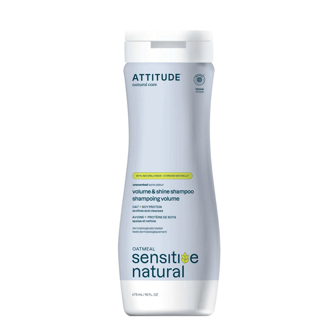 Sensitive natural Volume &amp; shine shampoo