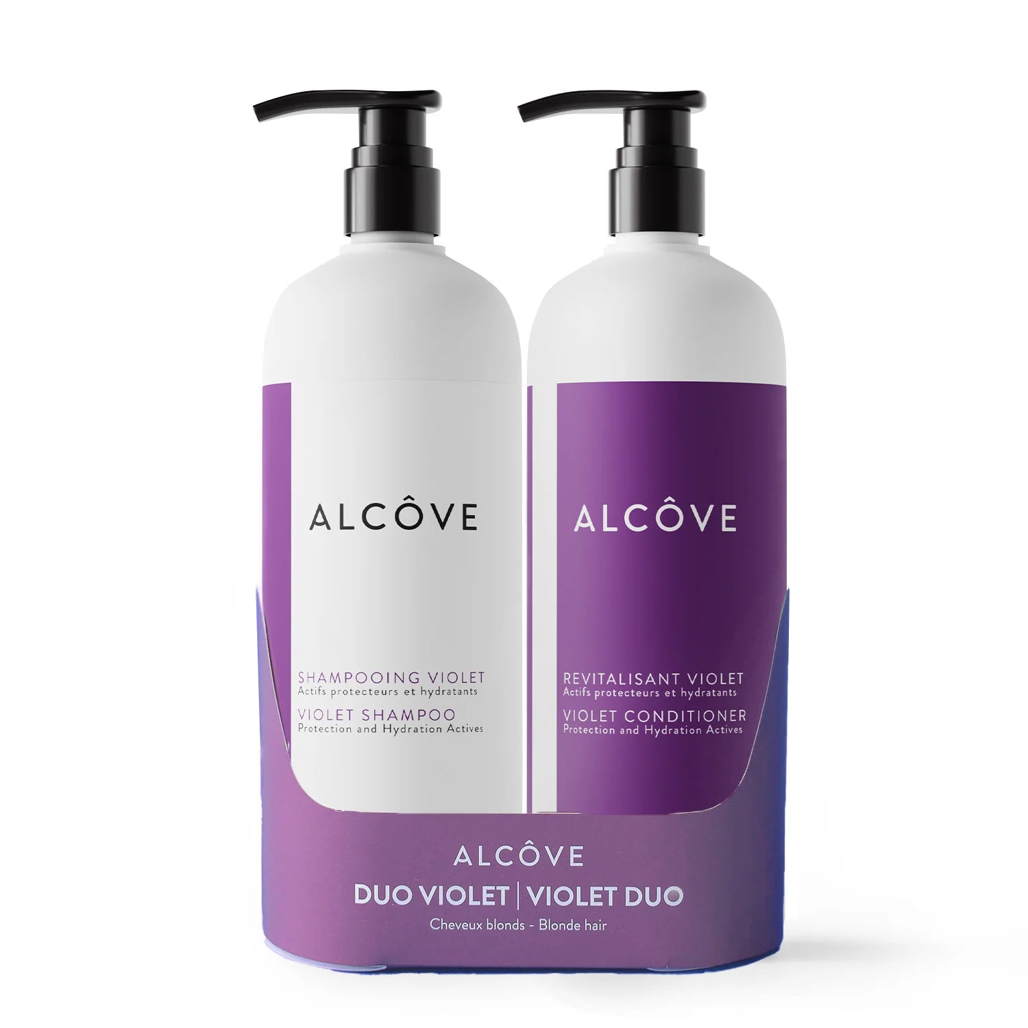 Duo Shampooing Violet et Revitalisant Violet