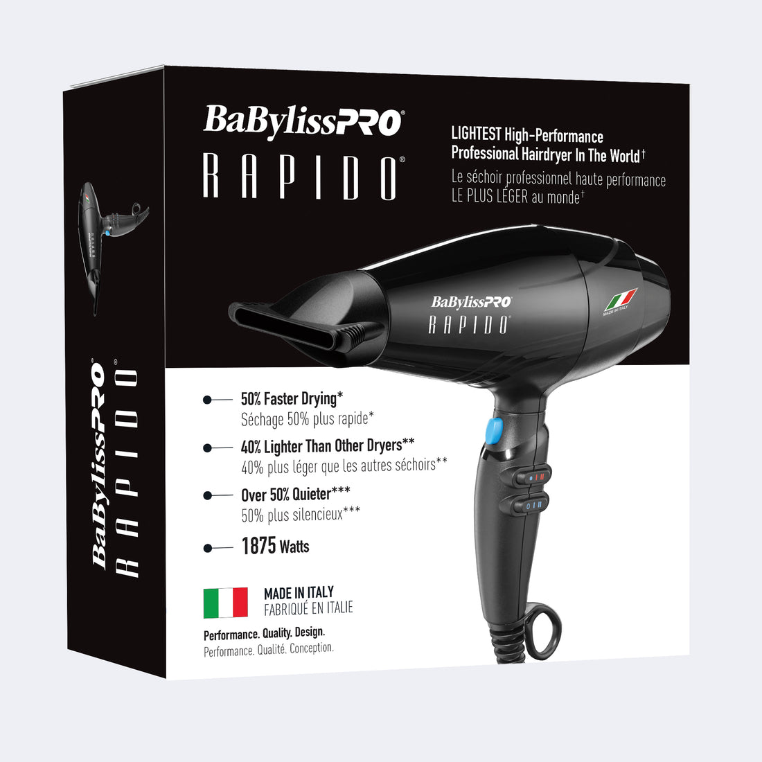 BaBylissPRO® Rapido® Séchoir haute performance