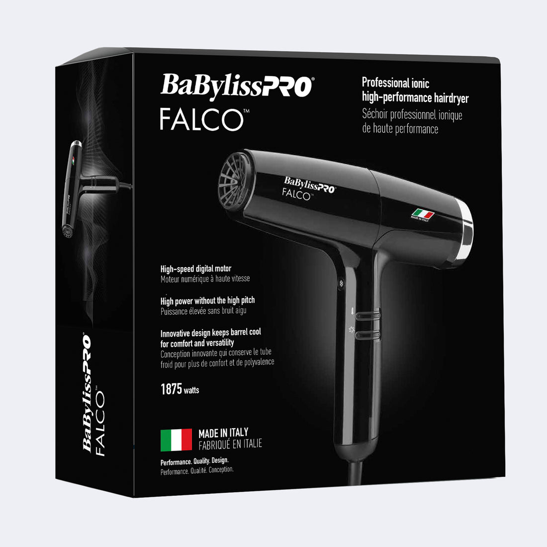 BaBylissPRO® Falco™ Séchoir professionnel ionique de haute performance