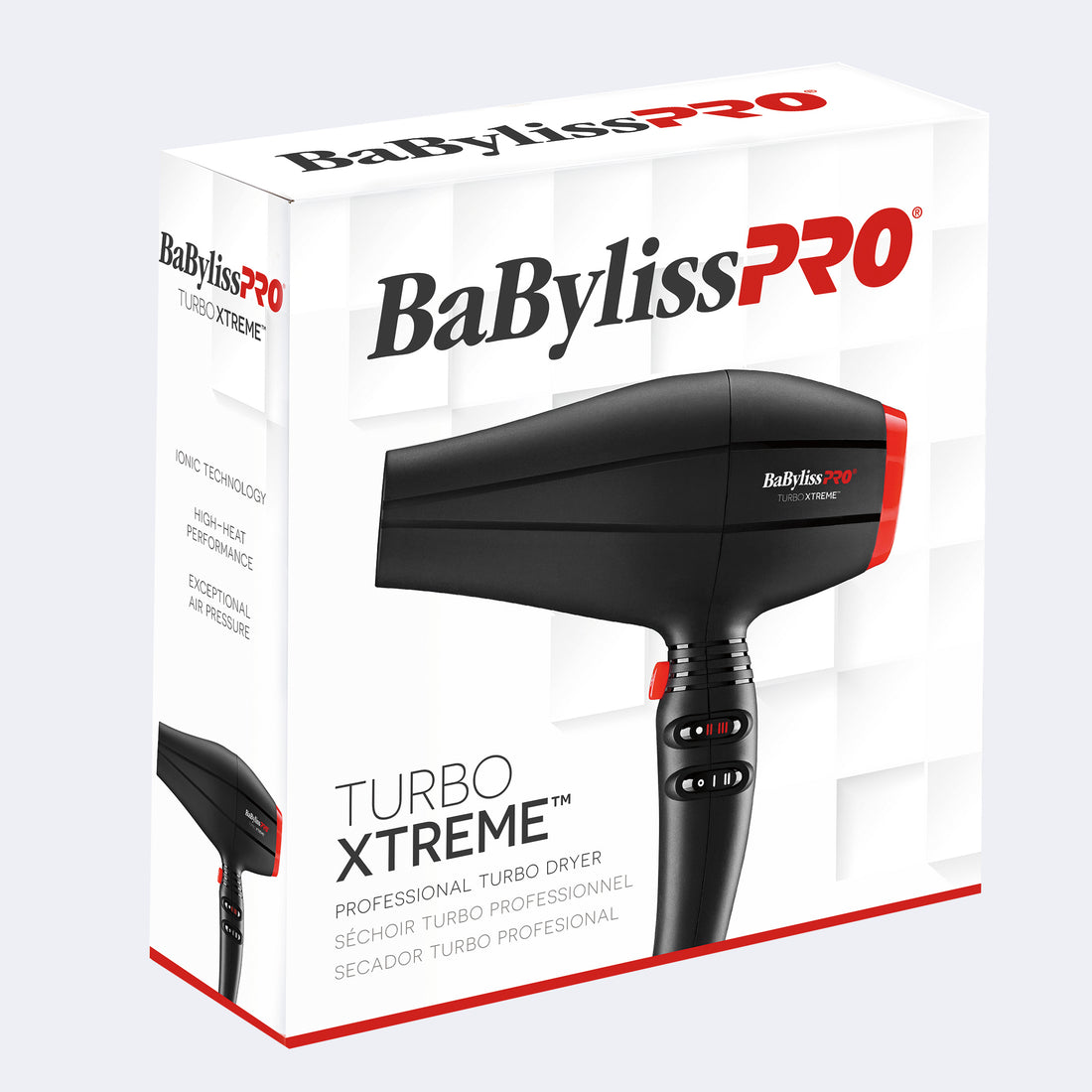 BaBylissPRO® Turbo Xtreme™ Ionic Hairdryer