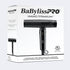 BaBylissPRO® Nano Titanium™ Séchoir à haute vitesse nano léger (Noir Mat)