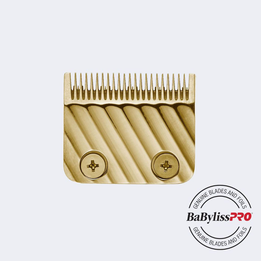 BaBylissPRO® Lame de remplacement biseautée en titane dorée