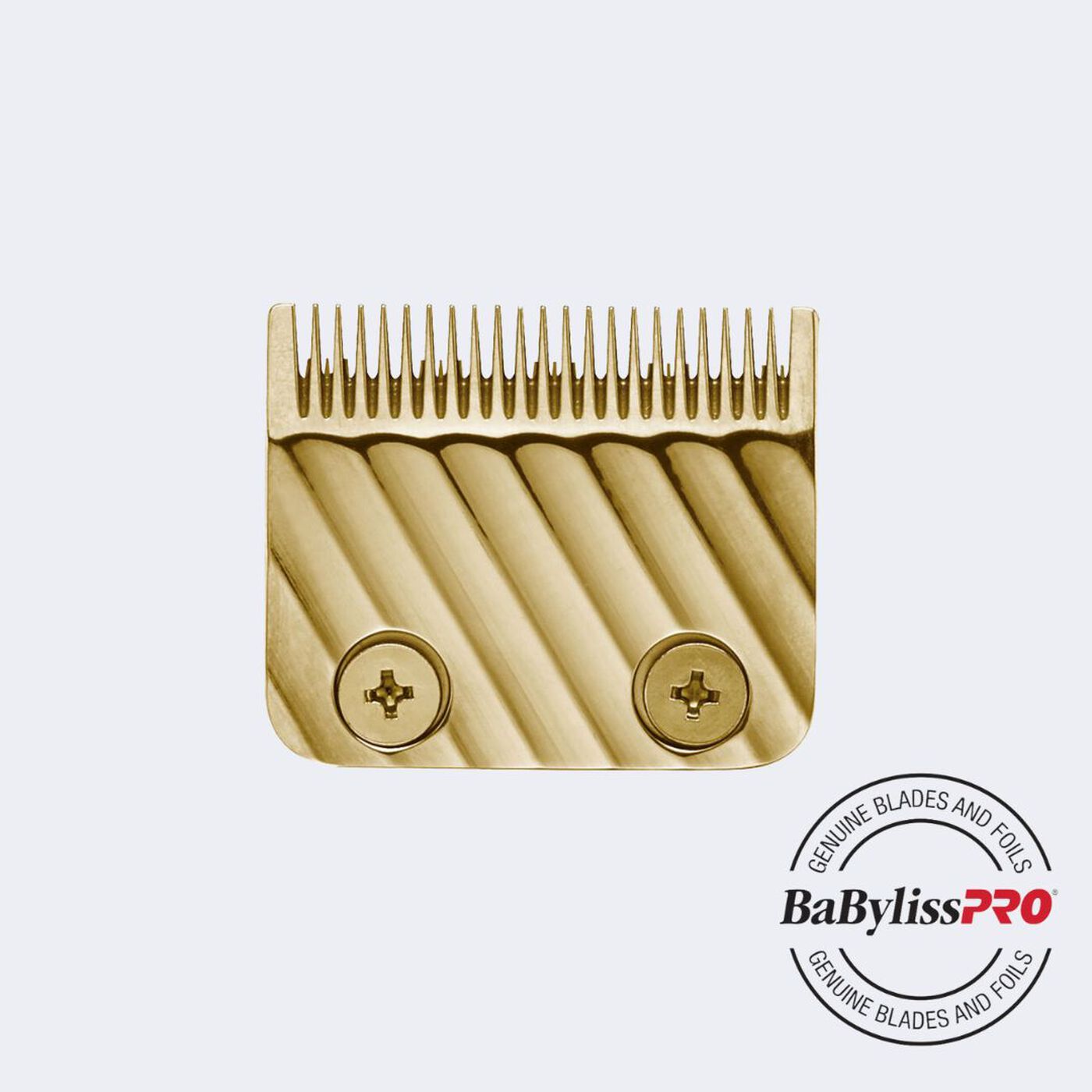 BaBylissPRO® Lame de remplacement biseautée en titane dorée