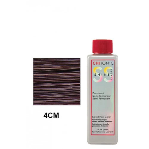 CHI Ionic Shine Shades Coloration liquide pour cheveux 4 cm Choco Moka Brw