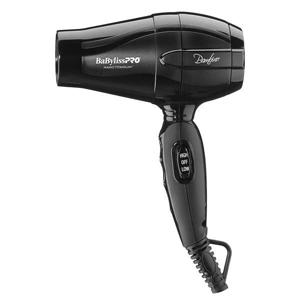 Babyliss Pro Nano titanium travel hair dryer for Bambino 5510 - Scentbar