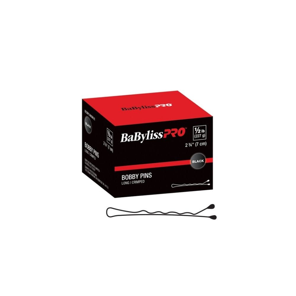 BABYLISSPRO BOBBY LONG BLACK PINS 2.75IN 0.5LB - Scentbar