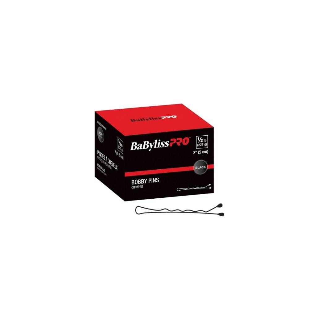 BABYLISSPRO BOBBY PINS BLACK 2" 0.5LB - Scentbar