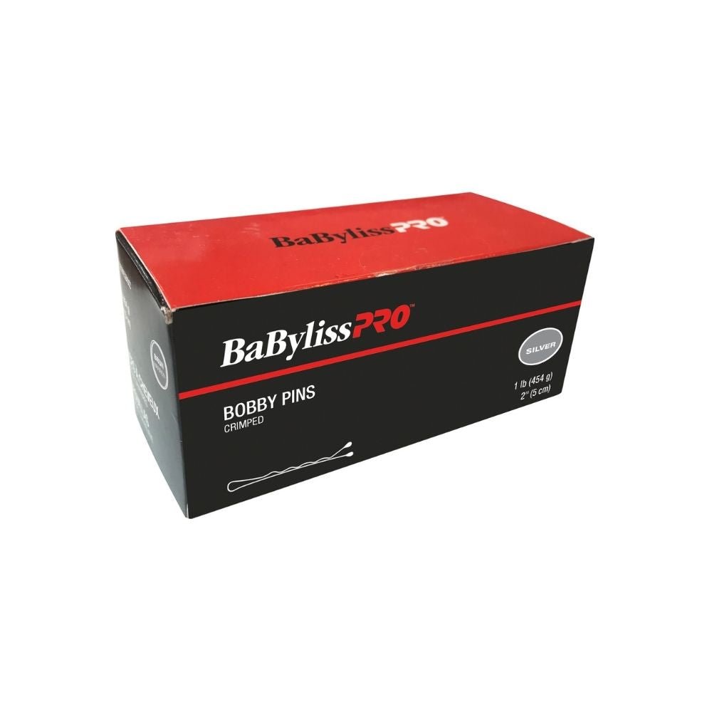 BABYLISSPRO BOBBY PINS SILVER 2IN 1LB - Scentbar