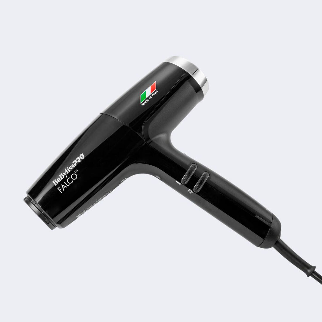 BaBylissPRO® Nano Titanium™ Professional Italian High-Speed Falco Dryer (Black) - Scentbar