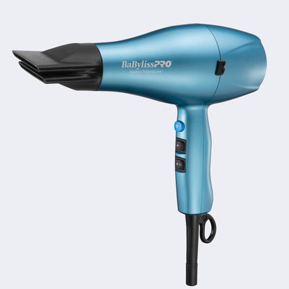 BABYLISSPRO NANOTITANIUM IONIC DRYER BLUE 1875W - Scentbar