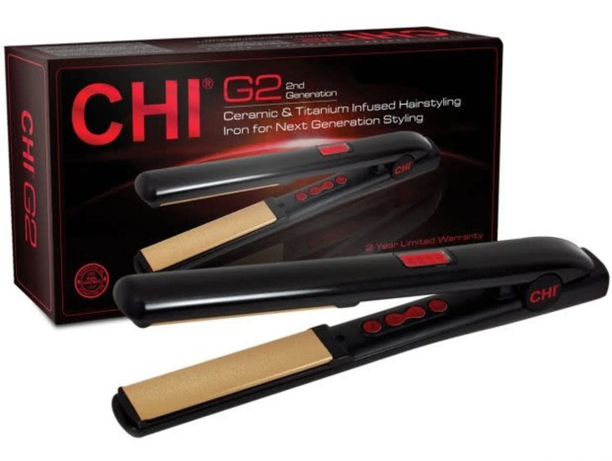 CHI Fer Plat G2 en Céramique &amp; Titanium Digitale 1" - Scentbar