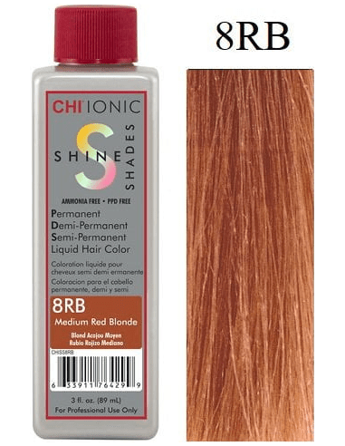 CHI Ionic Shine Shades 8RB Medium Red Blonde - Scentbar