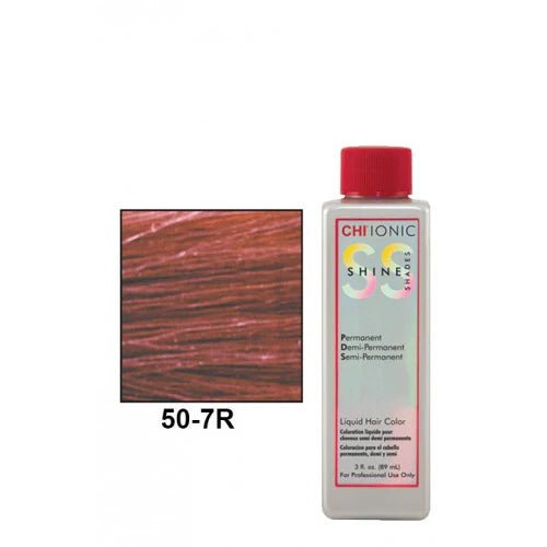 CHI Ionic Shine Shades Liquid Hair Color - 50-7R Dark Natural Red Blonde - Scentbar