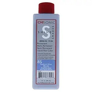 CHI Ionic Shine Shades Liquid Hair Color - 8S Medium Silver Blonde - Scentbar
