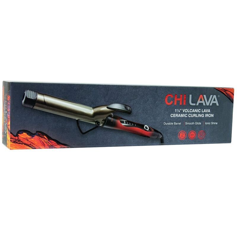 CHI Lava 1.25 Inch Volcanic Ceramic Curling Iron - Scentbar