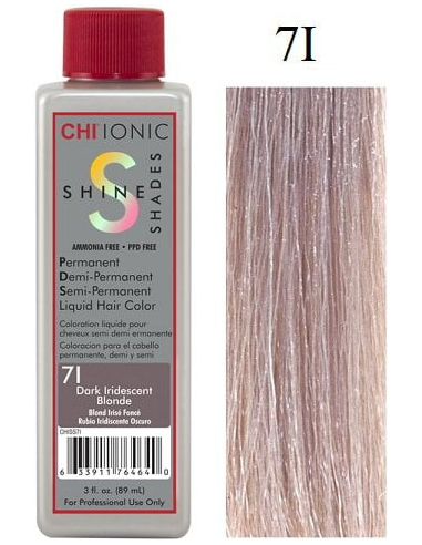 CHI Ammonia Free 7I - Iris Dark Blonde Ionic Shine Shades Liquid Color