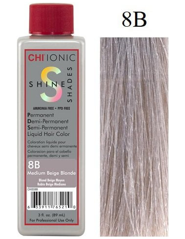 CHI Ionic Shine Shades 8B Medium Beige Blonde