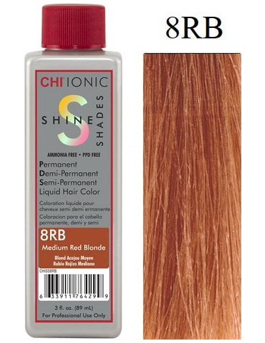 CHI Ionic Shine Shades 8RB Medium Red Blonde