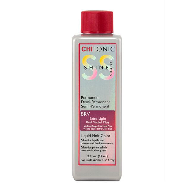 CHI Shine Shades Liquid Colour 8RV-EXTRA LIGHT RED VIOLET - Scentbar