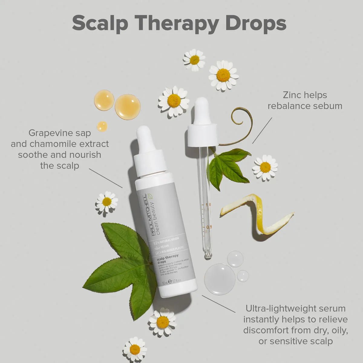 Clean Beauty Scalp Therapy Drops - Scentbar