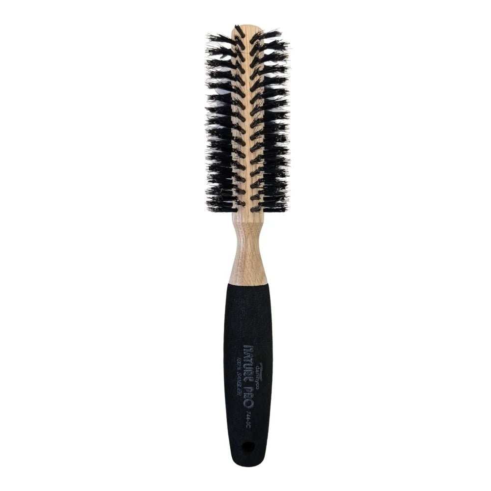 DANNYCO CIRCULAR OAK BRUSH WITH STRAP AND SPONGE HANDLE - Scentbar