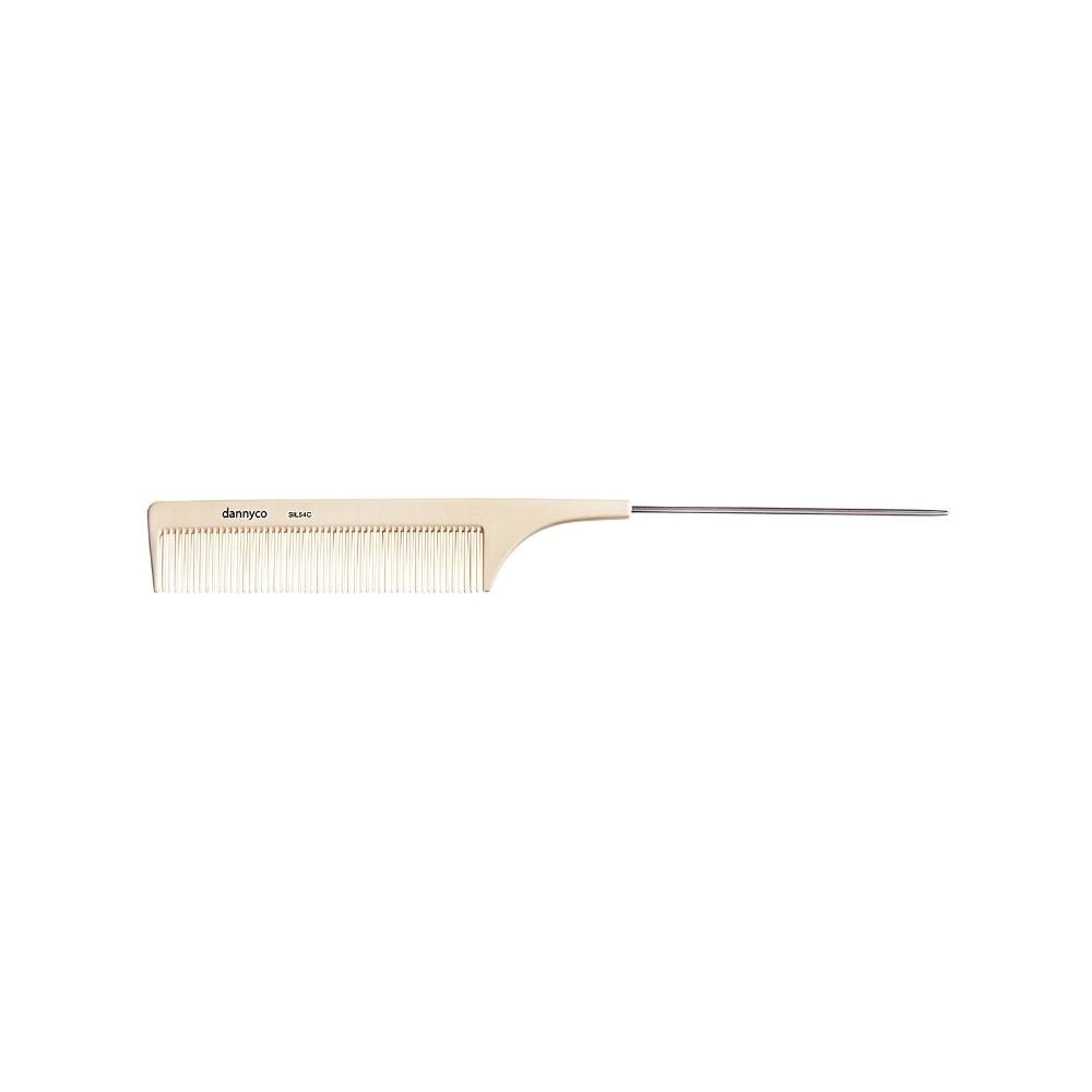 DANNYCO COMB WITH METAL SHAFT AND FINE SILICONE TEETH - Scentbar