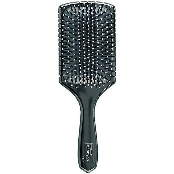 Dannyco Large Flat Brush with Rectangular Pad and Nylon Bristles 1414NC - Scentbar