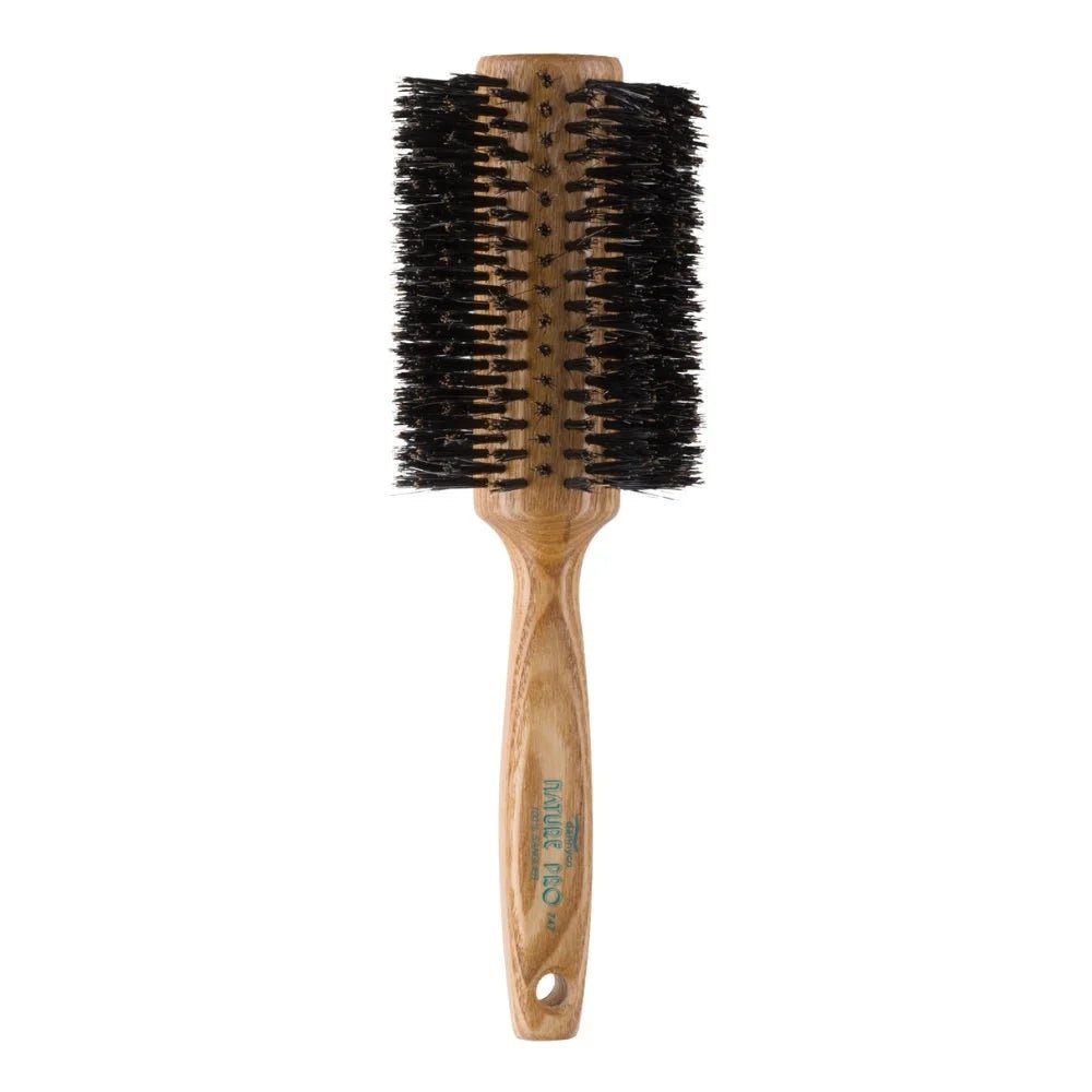 Dannyco Professional Nature Pro Circular Brush with Oak Wood Handle and Natural Boar Bristles Jumbo - Scentbar